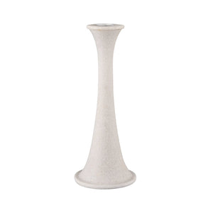 Atlas Bonnie Candleholder Set of 2 - Alabaster Taper Holders for Elegant Tabletop Decor & Styling AC11111-01S