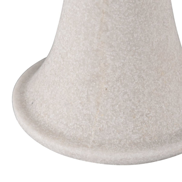 Atlas Bonnie Candleholder Set of 2 - Alabaster Taper Holders for Elegant Tabletop Decor & Styling AC11111-01S