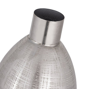 Atlas Bourne Vase - Polished Silver Accent for Modern Décor, Perfect for Stylish Arrangements & Interiors Small AC11116-01