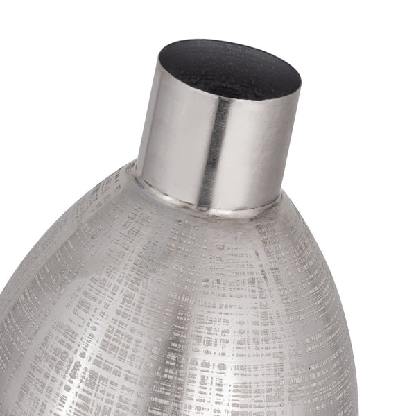 Atlas Bourne Vase - Polished Silver Accent for Modern Décor, Perfect for Stylish Arrangements & Interiors Small AC11116-01
