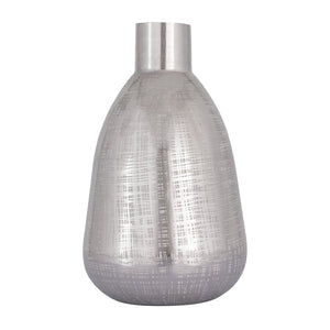 Atlas Bourne Vase - Polished Silver Accent for Modern Décor, Perfect for Stylish Arrangements & Interiors Large AC11116-02
