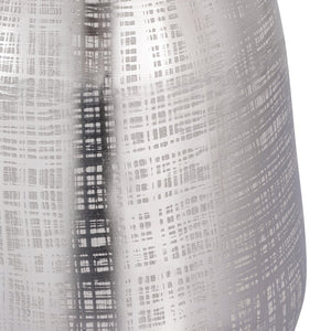 Atlas Bourne Vase - Polished Silver Accent for Modern Décor, Perfect for Stylish Arrangements & Interiors Large AC11116-02