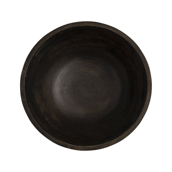Atlas Bradford Bowl - Handcrafted Mango Wood Centerpiece with Rustic Charm for Modern and Eclectic Decor AC11119-01