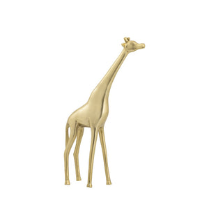 Atlas Brass Giraffe Sculpture - Elegant Decorative Accent for Modern Home Décor, Stylish & Unique Design Large AC11123-01