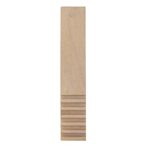 Atlas Breaker Sculpture - Minimalist Natural Wood Accent with Asymmetrical Design for Modern & Rustic Spaces AC11127-01