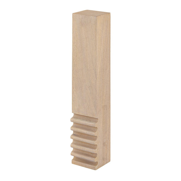 Atlas Breaker Sculpture - Minimalist Natural Wood Accent with Asymmetrical Design for Modern & Rustic Spaces AC11127-01