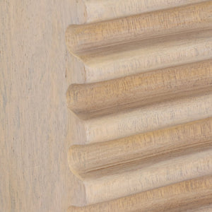 Atlas Breaker Sculpture - Minimalist Natural Wood Accent with Asymmetrical Design for Modern & Rustic Spaces AC11127-01