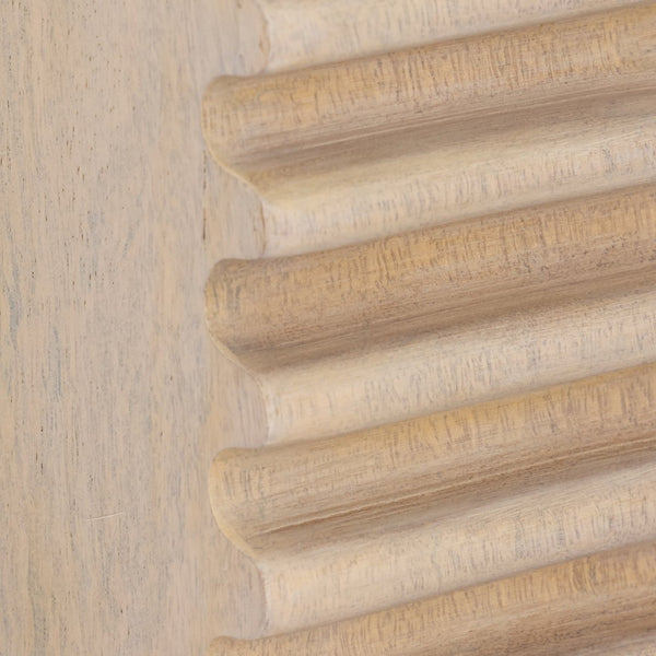 Atlas Breaker Sculpture - Minimalist Natural Wood Accent with Asymmetrical Design for Modern & Rustic Spaces AC11127-01