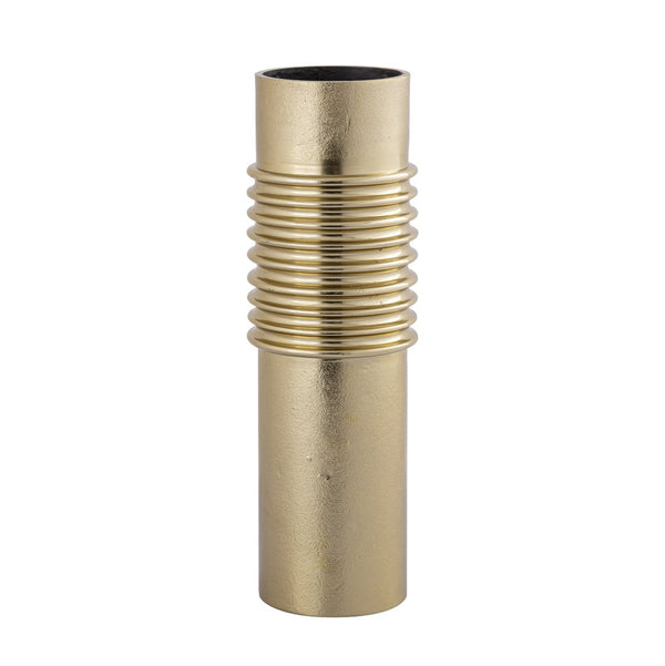 Atlas Bronson Vase - Sculptural Elegance in Aged-Brass Finish for Contemporary Home Decor and Floral Displays Large AC11136-02