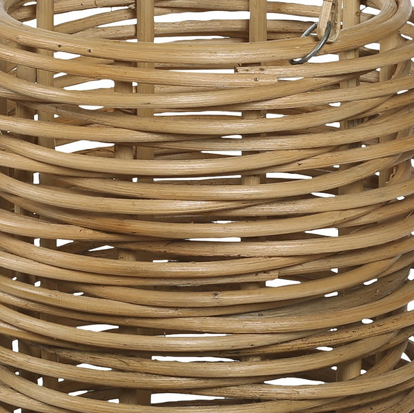 Atlas Cadiz Woven Lantern - Natural Fiber Design for Ambient Lighting and Decorative Storage Solutions Small AC11145-01
