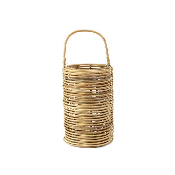 Atlas Cadiz Woven Lantern - Natural Fiber Design for Ambient Lighting and Decorative Storage Solutions Large AC11145-02