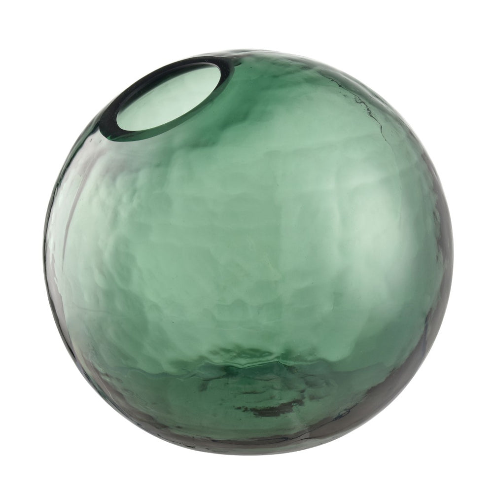 Atlas Calla Vase - Elegant Emerald Glass Accent for Modern Decor, Ideal for Buds and Floral Arrangements AC11147-01