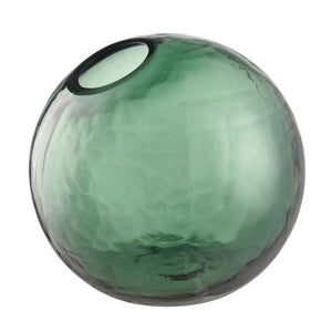 Atlas Calla Vase - Elegant Emerald Glass Accent for Modern Decor, Ideal for Buds and Floral Arrangements AC11147-01