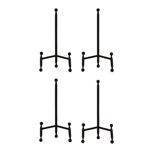 Atlas Camarena Tripod Easel Set of 4 - 13-Inch Oil-Rubbed Bronze Metal for Stylish Home & Gallery Displays AC11152-01S