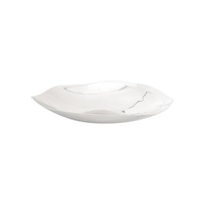 Atlas Campbell Bowl - Nature-Inspired Decorative Centerpiece with Polished Nickel Finish for Modern Interiors AC11154-01