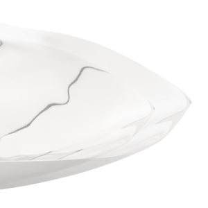 Atlas Campbell Bowl - Nature-Inspired Decorative Centerpiece with Polished Nickel Finish for Modern Interiors AC11154-01