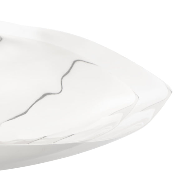 Atlas Campbell Bowl - Nature-Inspired Decorative Centerpiece with Polished Nickel Finish for Modern Interiors AC11154-01