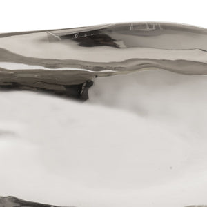 Atlas Campbell Bowl - Nature-Inspired Decorative Centerpiece with Polished Nickel Finish for Modern Interiors AC11154-01