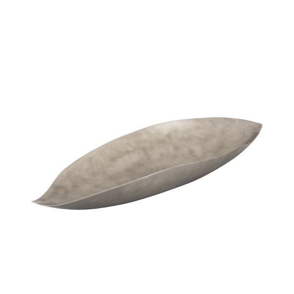 Atlas Campbell Bowl - Nature-Inspired Sculptural Centerpiece in Antique Nickel for Elegant Decor Accents AC11154-02