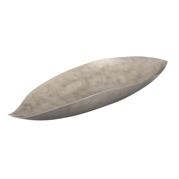 Atlas Campbell Bowl - Nature-Inspired Sculptural Centerpiece in Antique Nickel for Elegant Decor Accents AC11154-02