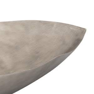 Atlas Campbell Bowl - Nature-Inspired Sculptural Centerpiece in Antique Nickel for Elegant Decor Accents AC11154-02