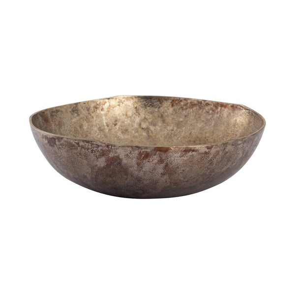 Atlas Carling Bowls Set of 3 - Artisanal Cast Aluminum with Oxidized Nickel Finish for Unique Home Decor AC11156-01S