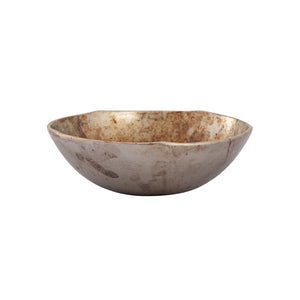 Atlas Carling Bowls Set of 3 - Artisanal Cast Aluminum with Oxidized Nickel Finish for Unique Home Decor AC11156-01S