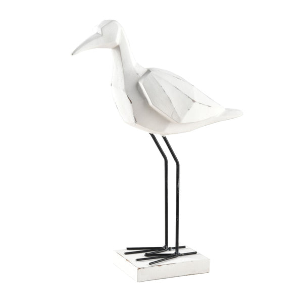 Atlas Carroll Bird Sculpture Set of 3 - Elegant Coastal Decor for Modern Interiors & Stylish Centerpieces AC11160-01S