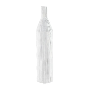 Atlas Carter Vase - Elegant Earthenware Decor for Modern Interiors, Perfect for Single-Stem Displays Striped Black AC11161-01