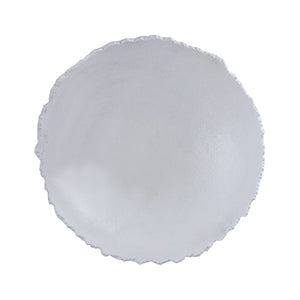 Atlas Cate Centerpiece Bowl - Oversized White Aluminum Display for Modern Tabletop & Home Decor Elegance AC11165-01
