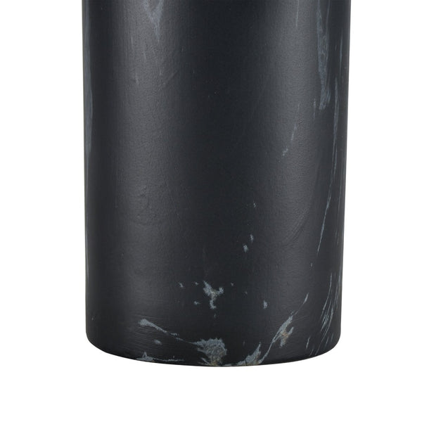 Atlas Clark Vase - Elegant Tall Earthenware Statement Piece for Modern Home Decor and Stylish Displays Black AC11182-02