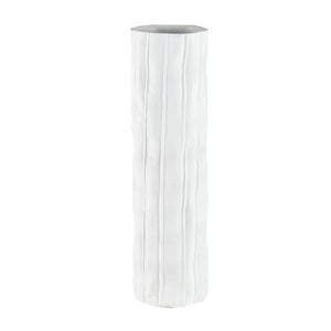 Atlas Clark Vase - Elegant Tall Earthenware Statement Piece for Modern Home Decor and Stylish Displays Striped Black AC11182-03