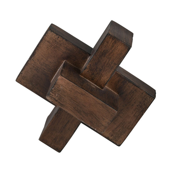 Atlas Colton Object - Striking Sculptural Accent for Modern Decor, Ideal for Shelves and Tables Natural AC11194-02