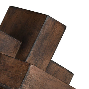 Atlas Colton Object - Striking Sculptural Accent for Modern Decor, Ideal for Shelves and Tables Natural AC11194-02