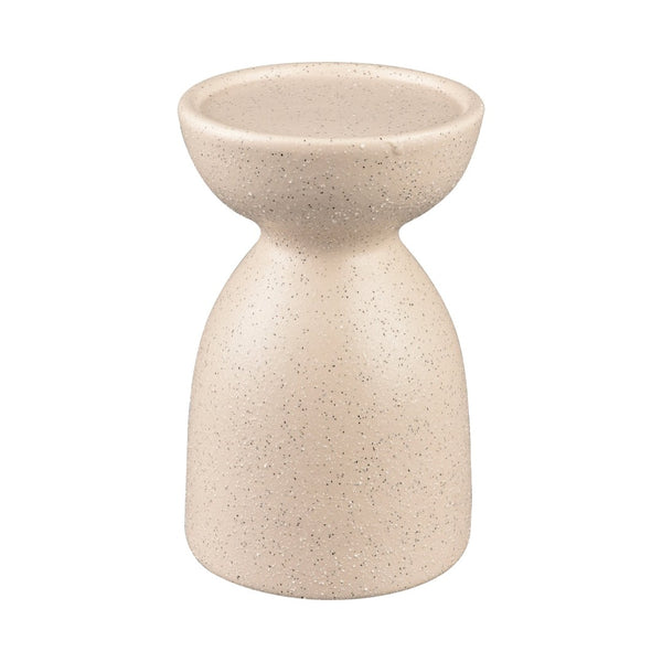 Atlas Corre Candleholder - Elegant Earthenware Design for Modern and Timeless Tabletop Displays Small AC11209-01