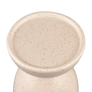 Atlas Corre Candleholder - Elegant Earthenware Design for Modern and Timeless Tabletop Displays Small AC11209-01