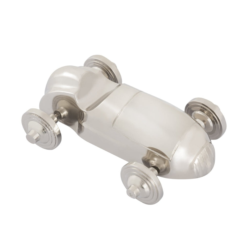 Atlas Deco Vintage Car Sculpture - Polished Nickel Classic Accent for Timeless Décor & Enthusiasts AC11234-01