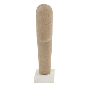 Atlas Don Object II - Sculptural Beige Accent Piece for Modern Interiors, Textured and Elegant Design AC11251-01