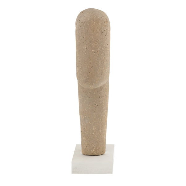 Atlas Don Object II - Sculptural Beige Accent Piece for Modern Interiors, Textured and Elegant Design AC11251-01