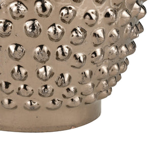 Atlas Dorus Sculptural Vase - Timeless Glamour with Textured Gold Finish for Elegant Home Décor Large Gold AC11256-01