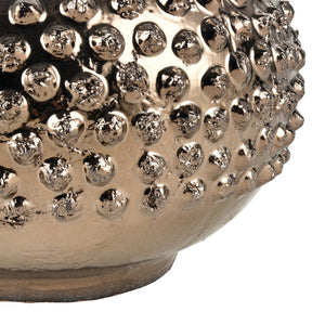 Atlas Dorus Sculptural Vase - Timeless Glamour with Textured Gold Finish for Elegant Home Décor Small Gold AC11258-01