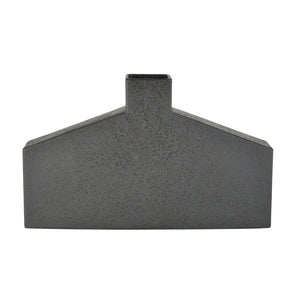 Atlas Drue Vase - Modern Sculptural Ceramic Accent for Stylish Home Décor and Elegant Displays Short Speckled Black AC11269-02