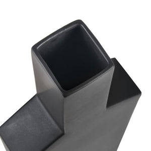 Atlas Drue Vase - Modern Sculptural Ceramic Accent for Stylish Home Décor and Elegant Displays Tall AC11270-01