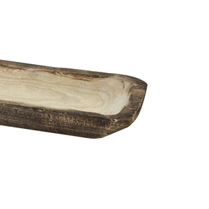 Atlas Eastwood Long Tray - Elegant Natural Wood Centerpiece for Home Decor, Serving, and Organizing Essentials AC11278-01