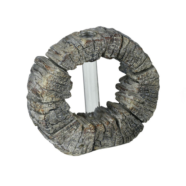 Atlas Eastwood Modern Concrete Bud Vases - Set of 2 Gray, Minimalist Design for Stylish Home Decor AC11280-01S