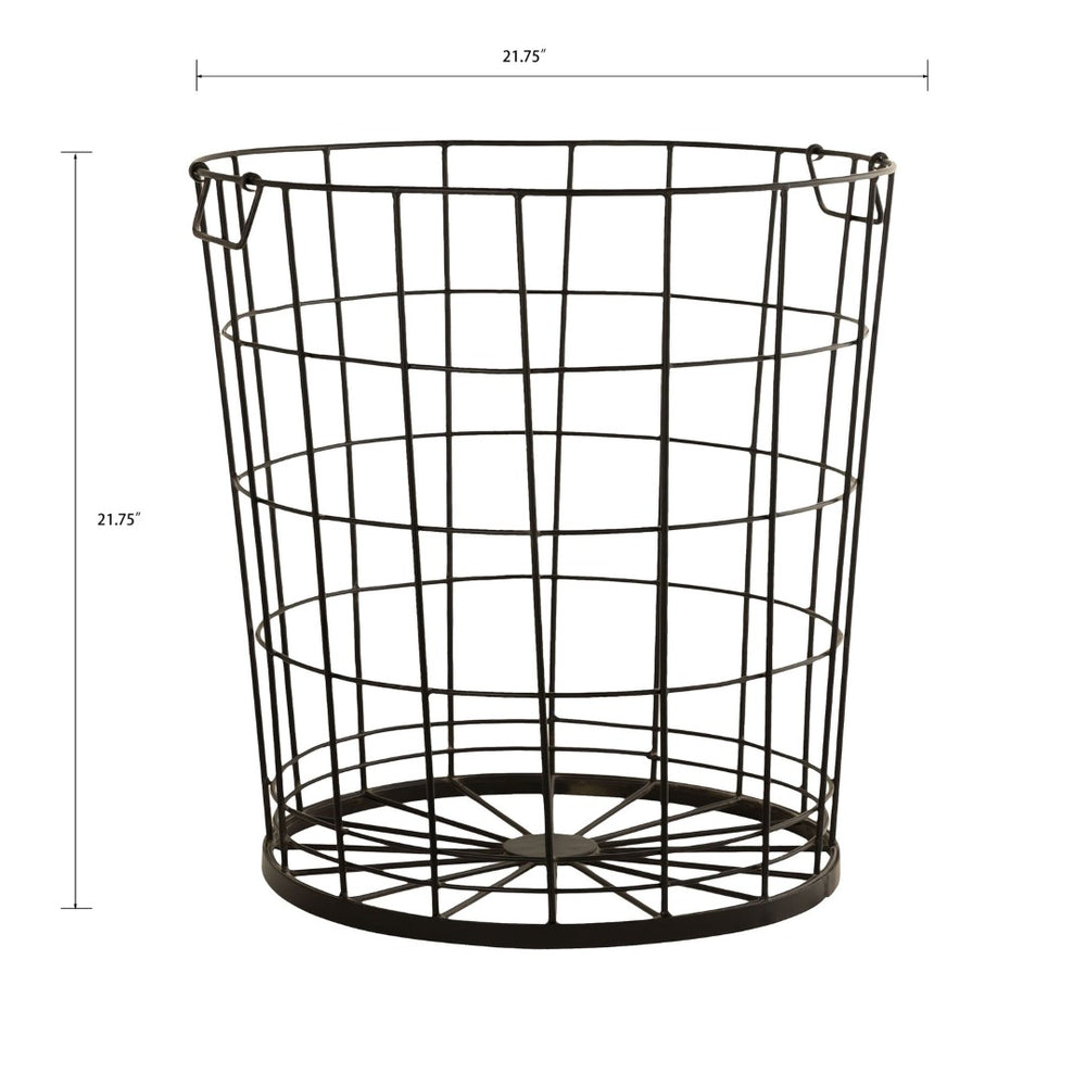 Atlas Farmhouse Basket - Stylish Small Rustic Storage Solution for Home Decor and Organization Needs AC11298-01