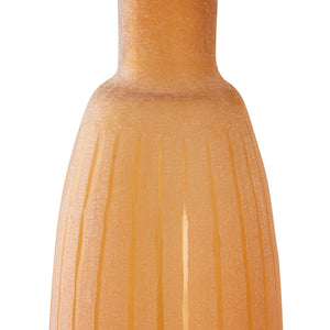 Atlas Georgia Vase Set of 3 - Elegant Tall Glass Vases with Pearlescent Peach Finish for Stunning Décor AC11332-01S