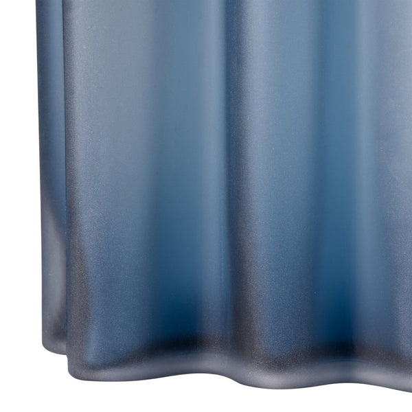Atlas Glennon Vase - Coastal Elegance with Organic Curves, Navy Matte & Glossy Finish for Stylish Decor Medium AC11342-02