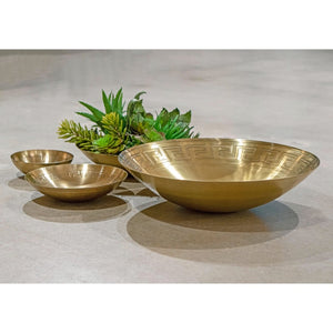 Atlas Greek Key Centerpiece Bowl - Striking Antique Finish for Timeless Elegance in Any Home Decor Brass AC11347-01