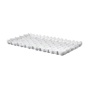 Atlas Haney Tray - Stylish Open Weave Decorative Tray for Coastal-Inspired Interiors & Tabletop Displays AC11363-01